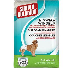SIMPLE SOLUTION Pleny pro psy 12ks XL