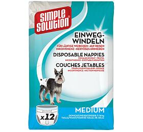 SIMPLE SOLUTION Pleny pro psy 12ks M