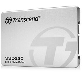 TRANSCEND SSD230S 1TB SSD disk 2.5'' SATA III, 3D TLC, Aluminium casing, 560MB/s R, 500MB/s W, stbrn (TS1TSSD230S)