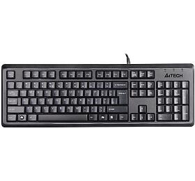 A4tech KR-92, klávesnice, CZ/US, USB, voděodolná, černá