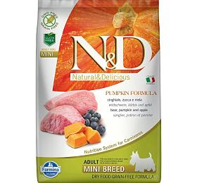 Granule pro psy N&amp;D Grain Free Adult Mini Pumpkin Boar &amp; Apple, 7 kg