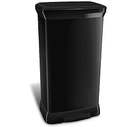Odpadkový koš Curver Deco Bin 50 l černý