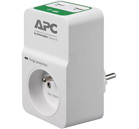 APC Essential SurgeArrest 1 esk zsuvka, 2portov USB nabjeka (PM1WU2-FR)