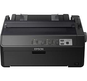 EPSON tiskárna jehličková LQ-590II, A4, 24 jehel, high speed draft 550 zn/s, 1+6 kopii, USB 2.0 (C11CF39401)