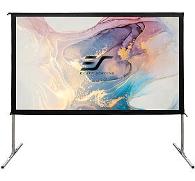 ELITE SCREENS pltno mobiln outdoor stativ 150" (381cm)/ 16:9/ 186,9332cm/ hlinkov/ pedn a zadn projekce (OMS150H2-DUAL)