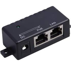 MaxLink maxlink pasivn PoE adaptr s LED,jack 2,1/5,5mm, Gigabitov verze