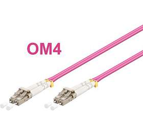 OEM optický patch kabel duplex LC-LC 50/125 MM 5m OM4