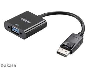 AKASA - adaptér DP na D-sub - 20 cm (AK-CBDP04-20BK)