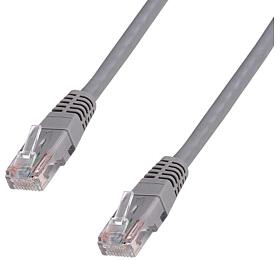 DATACOM Patchkabel 75m , UTP , Cat5e , RJ45, šedý (1577)