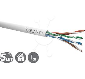 SOLARIX instalan kabel Solarix CAT5E UTP PVC Eca 500m/box SXKD-5E-UTP-PVC (27655150)