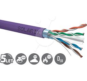 SOLARIX instalan kabel Solarix CAT6 FTP LSOH Dca-s2,d2,a1 500m/cvka SXKD-6-FTP-LSOH (26000005)