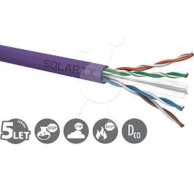 SOLARIX instalan kabel Solarix CAT6 UTP LSOH Dca-s2,d2,a1 305m/box SXKD-6-UTP-LSOH (26100021)