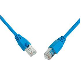 SOLARIX patch kabel CAT5E SFTP PVC 20m modrý
