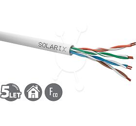 SOLARIX kabel licna Solarix CAT5E UTP PVC ed 305m/box SXKL-5E-UTP-PVC (27800302)