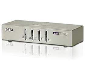 Aten 4-port KVM USB, audio 2.1, vetn kabel (CS74U)