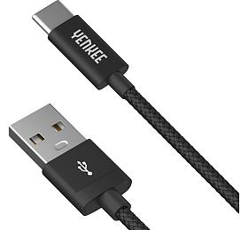 USB kabel Yenkee YCU 302 BK kabel USB A 2.0 / C 2m