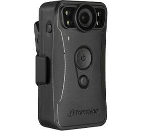 Transcend DrivePro Body 30&amp;nbsp;osobní kamera, Full HD&amp;nbsp;1080p, infra LED, 64GB paměť, Wi-Fi, Bluetooth, USB 2.0, IP67, černá