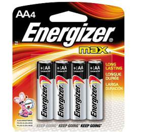 Baterie Energizer AA 4ks