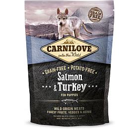 Granule pro psy Carnilove Salmon &amp; Turkey for Puppies, 1,5kg