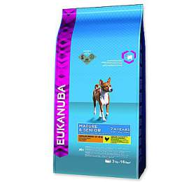 EUKANUBA Mature &amp; Senior Medium 3kg