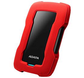 ADATA HD330 / 1TB / HDD / Externí / 2.5" / Červená / 3R (AHD330-1TU31-CRD)