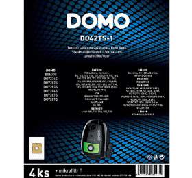 Sky do vysavae Domo, 4ks