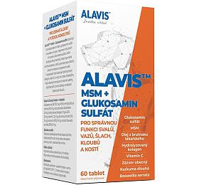 ALAVIS MSM + Glukosamin sulft 60tbl