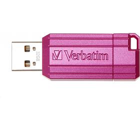 VERBATIM Flash Disk 32GB Hi-Speed Store 'n' Go, Pinstripe, USB 2.0, Hot rov (49056)