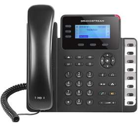 Grandstream GXP1628 VoIP telefon - 2x SIP et, HD audio, 3 prog.tl.+8 pedvoleb, switch 2xLAN 1000Mbps, PoE