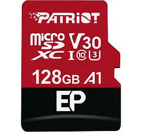 PATRIOT V30 A1/micro SDXC/128GB/UHS-I U3 / Class 10/+ Adaptr (PEF128GEP31MCX)
