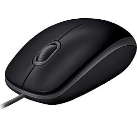 Logitech B110 Silent - BLACK - USB - EMEA (910-005508)