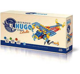 Stavebnice Seva Mechanik Hugo stav Letadlo s nadm 144 dlk