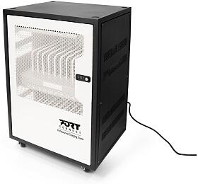 PORT CONNECT CHARGING CABINET 20 UNITS, černý a béžový (901956)