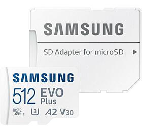 Samsung EVO Plus microSDXC 512GB +&amp;nbsp;SD adaptér