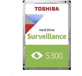 TOSHIBA HDD S300 PRO Surveillance (CMR) 8TB, SATA III, 7200 rpm, 256MB cache, 3,5&quot;, BULK (HDWT380UZSVA)