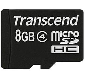 Pamov karta Transcend MicroSDHC 8GB Class4