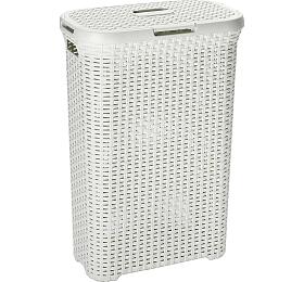 Koš na prádlo Curver Style 40L krémově bílý