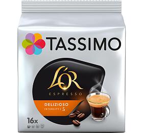 Kvov kapsle Jacobs Tassimo LOR DELIZIOSO