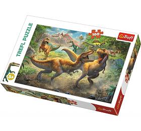 TREFL Puzzle Dinosaui/Tyranosaurus 41x27,5cm 160 dlk v krabici 29x19x4cm