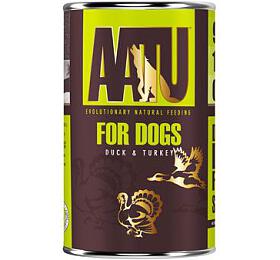 AATU Dog Duck&amp;Turkey konz. 400g