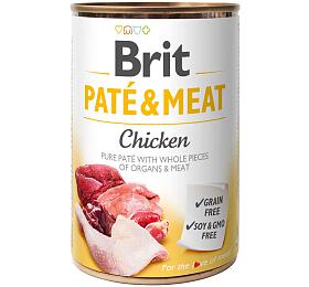 Brit Dog konz Pat &amp; Meat Chicken 400g