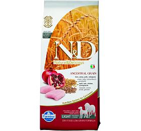 N&D LG DOG Light M/L Chicken&Pomegranate 12kg