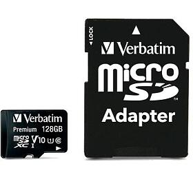 Pamov karta Verbatim MicroSDHC 44085 128GB class10