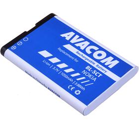 AVACOM Nhradn baterie do mobilu Nokia 6303, 6730, C5, Li-Ion 3,7V 1050mAh (nhrada BL-5CT) (GSNO-BL5CT-S1050A)