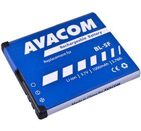 AVACOM Baterie do mobilu Nokia N95, E65, Li-Ion 3,6V 1000mAh (nhrada BL-5F) (GSNO-BL5F-S1000A)