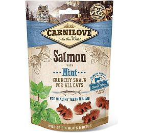 Carnilove Cat Crunchy Snack Salmon&amp;Mint 50g