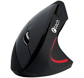 Bezdrtov my C-TECH VEM-09, vertikln, ern