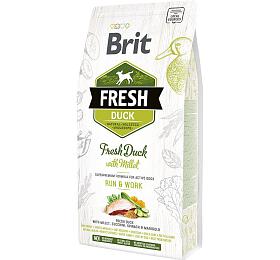 Brit Fresh Dog Duck & Millet Active Run & Work 2,5kg