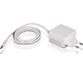 Whitenergy wE USB-C AC adaptr 20V / 15V / 12V / 9V / 5V / 3.0A 45W konektor USB-C (10576)