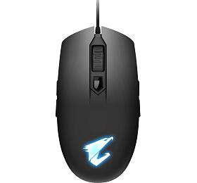 Gigabyte GIGABYTE Aorus M2/Herní/Optická/Drátová USB/Černá (GM-AORUS M2)